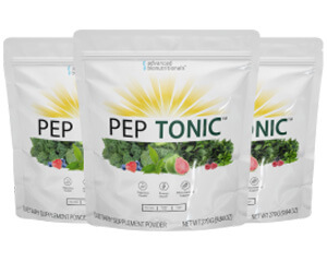 Pep Tonic organic greens powder supplement